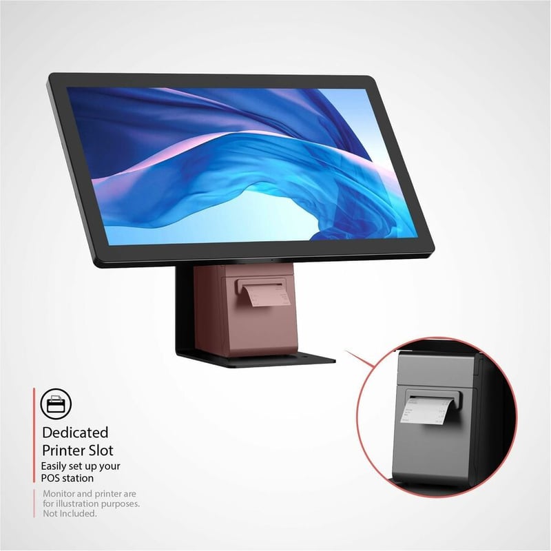 CTA Digital Desk Mount for Tablet, Display, Printer, Receipt Printer - Thumbnail 5