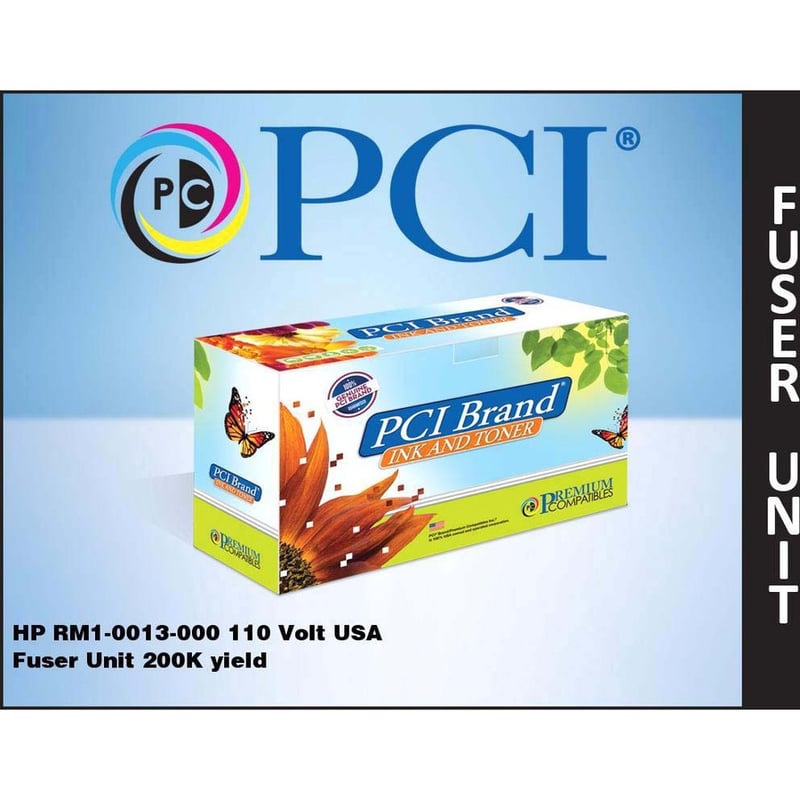 PCI HP RM1-0013-000 110 Volt USA Fuser Unit 200K Yield Made in the USA - Thumbnail 2