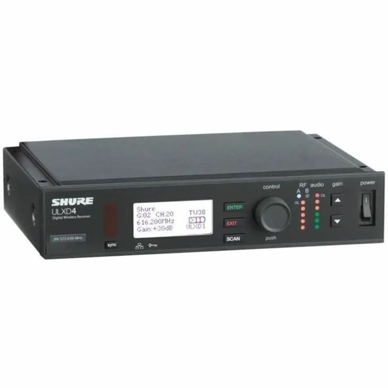 Shure ULXD4-GV Digital Wireless Receiver - Thumbnail 2