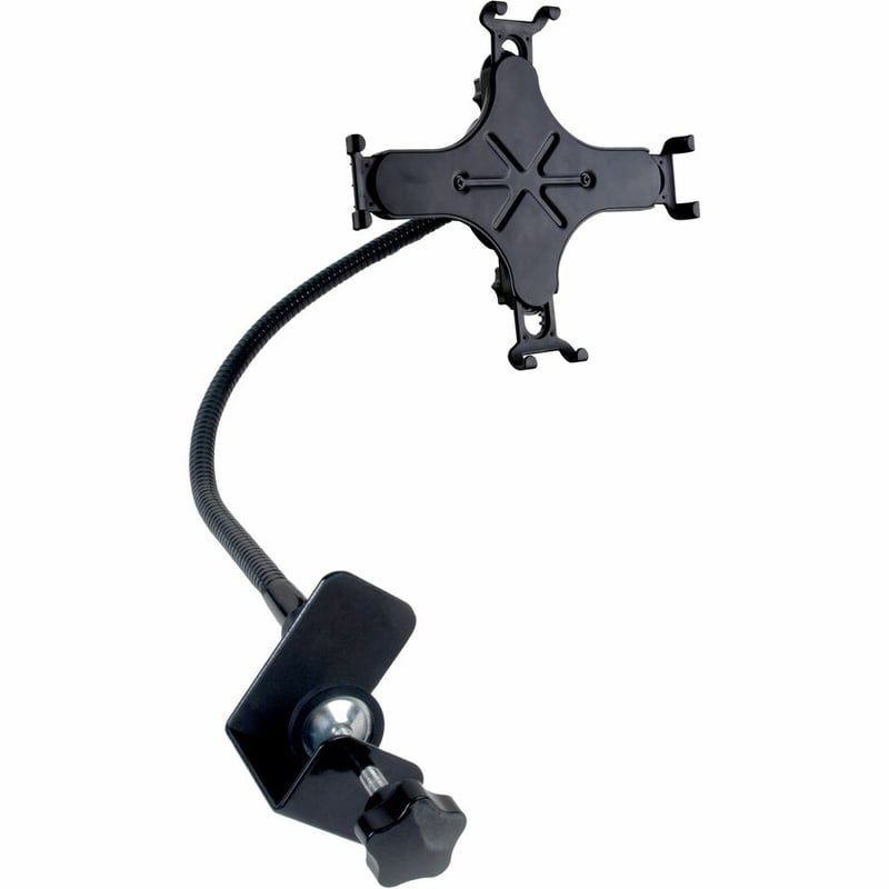 CTA Digital Gooseneck Clamp Mount for iPad & Tablets - Thumbnail 2
