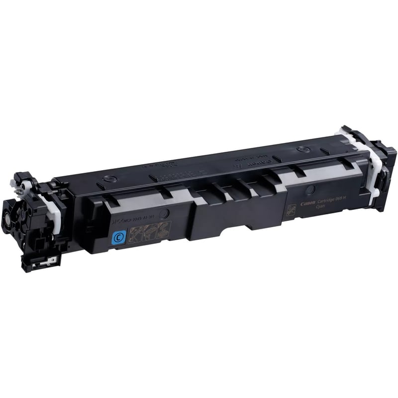Canon 069 Original High Yield Laser Toner Cartridge - Cyan - 1 Pack - Thumbnail 1