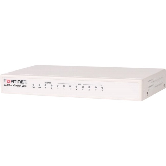 Fortinet FortiVoice FVG-GO08 VoIP Gateway - Thumbnail 1