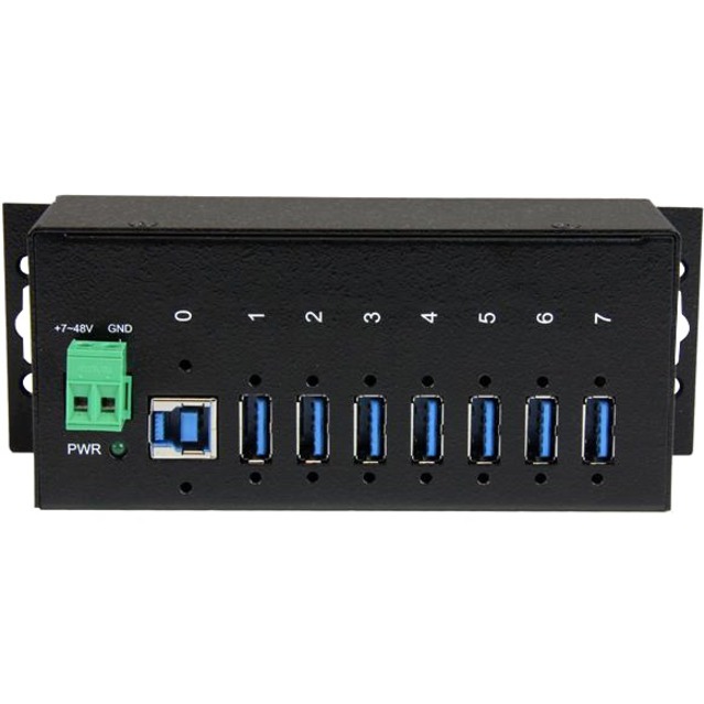 StarTech.com 7 Port Industrial USB 3.0 Hub with ESD - 5Gbps - Thumbnail 5