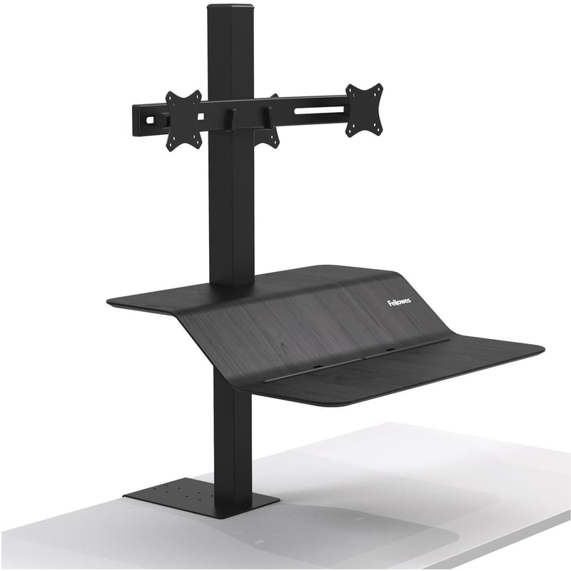 Fellowes Lotus™ VE Sit-Stand Workstation - Dual - Thumbnail 1