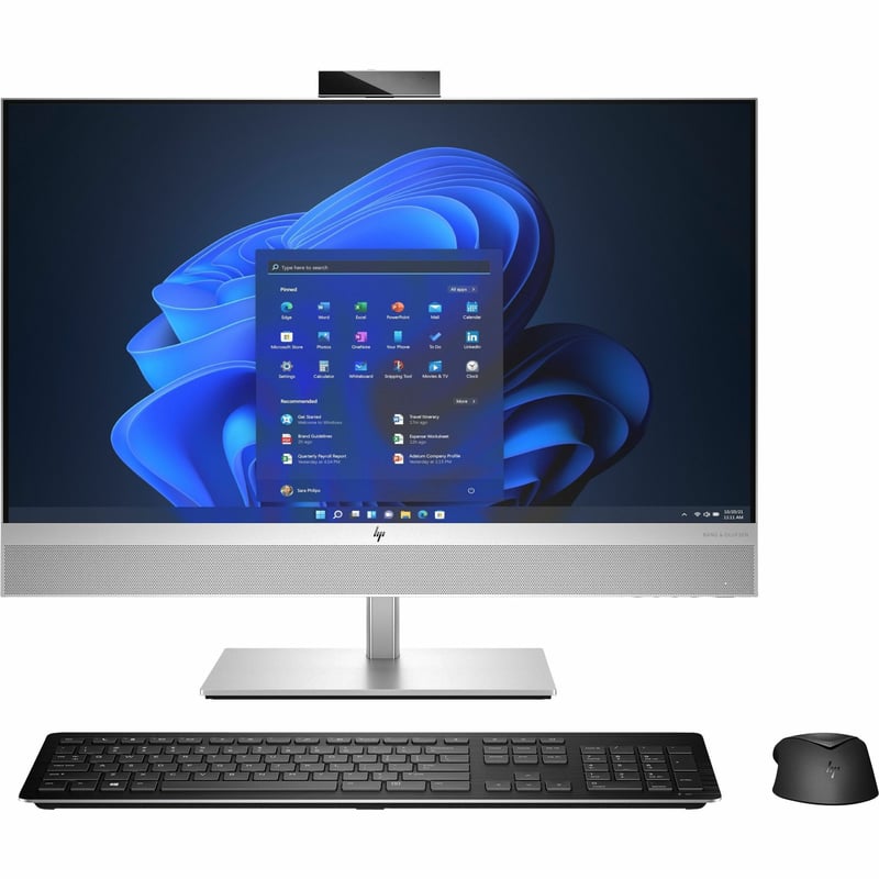 HP EliteOne 870 G9 All-in-One Computer - Intel Core i3 12th Gen i3-12100 - 16 GB - 1 TB PCI Express NVMe SSD - 27" - Desktop - Thumbnail 1