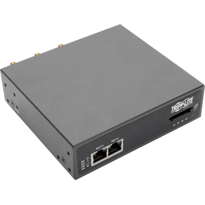 Tripp Lite by Eaton 4-Port Console Server with 4G LTE Cellular Gateway Dual GbE NIC 4Gb Flash and Dual SIM - Thumbnail 3