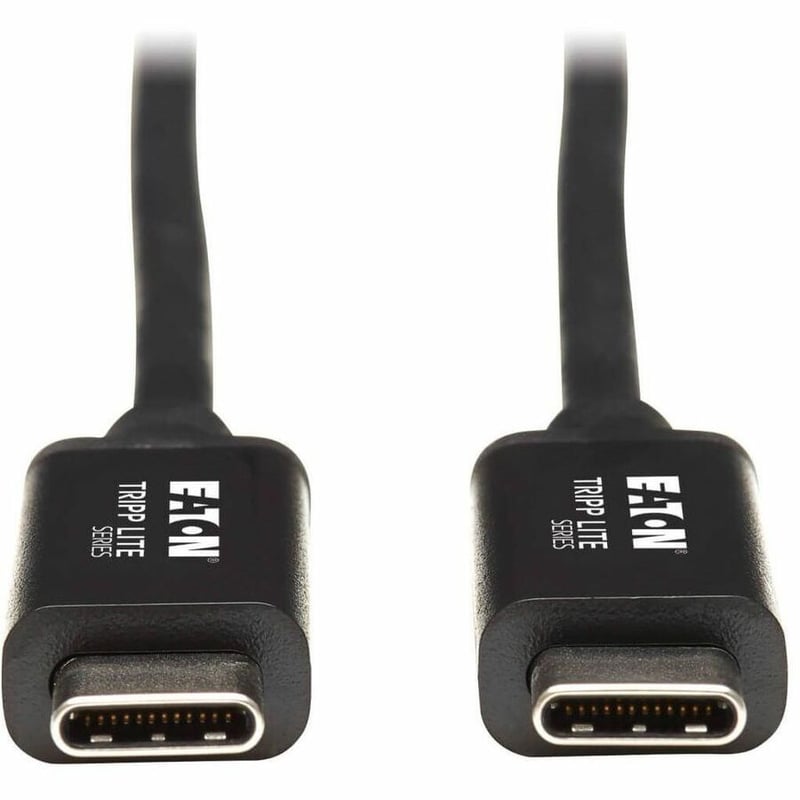 Eaton Tripp Lite Series Thunderbolt 3 Passive Cable (M/M) - 20 Gbps, 5A 100W Power Delivery, 4K/60 Hz, 1.5 m (5 ft.), Black - Thumbnail 5