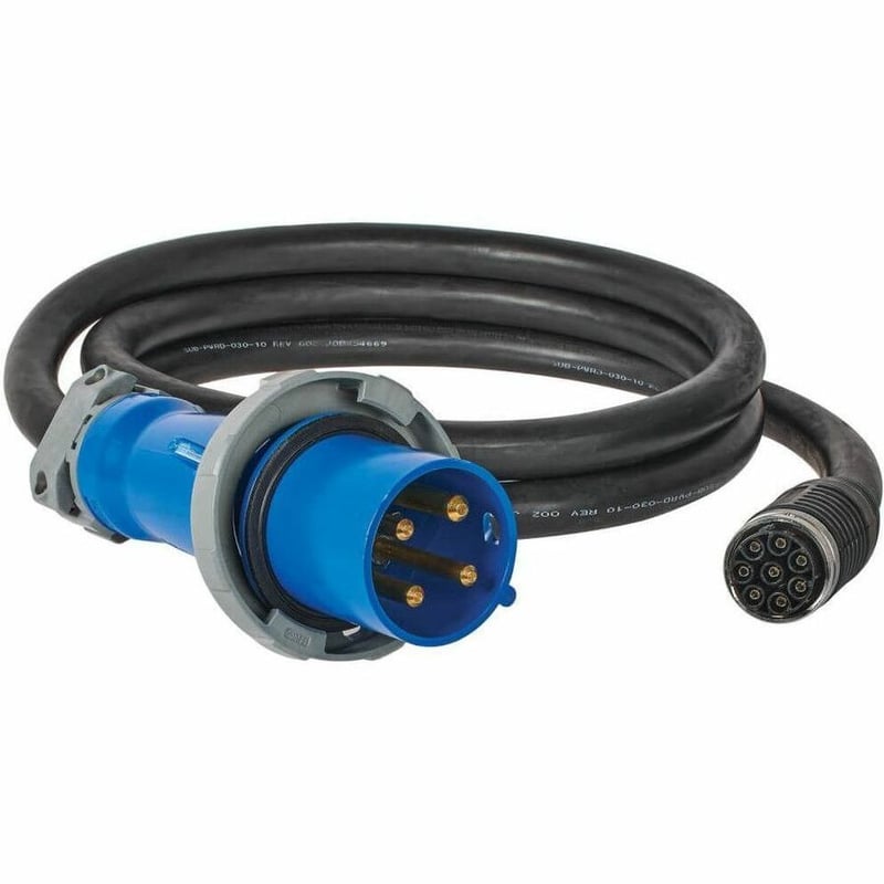 Eaton Power Cord for Select Eaton Universal PDUs - 17300VA 208V Delta 3-Phase, 460P9W Input, 60A, 10 ft. (3.05 m)