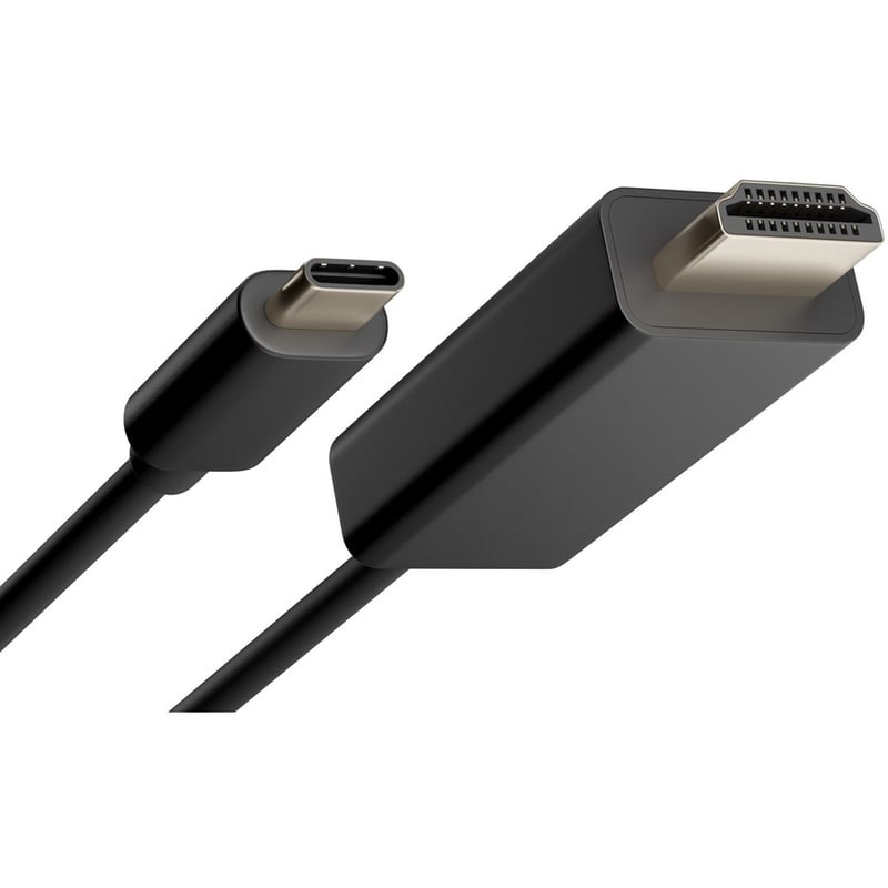 UNC 6FT USB-C TO HDMI CABLE MALE-TO-MALE, SUPPORTS HDMI VIDEO OUTPUT FROM USB - Thumbnail 3