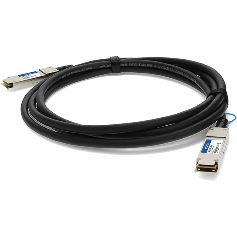 AddOn Arista Networks Compatible TAA Compliant 100GBase-CU QSFP28 to QSFP28 Direct Attach Cable (Passive Twinax, 2m) - Thumbnail 1