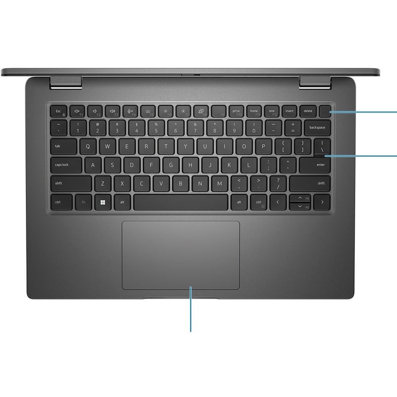 Dell Latitude 3440 14" Notebook - Full HD - 1920 x 1080 - Intel Core i5 13th Gen i5-1345U Deca-core (10 Core) - 8 GB Total RAM - 256 GB SSD - Space Gray - Thumbnail 3