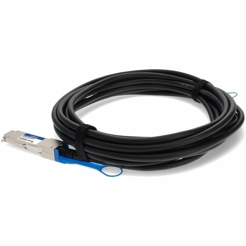 AddOn Juniper Networks JNP-QSFP-DAC-.5MA Compatible TAA Compliant 40GBase-CU QSFP+ to QSFP+ Direct Attach Cable (Active Twinax, 0.5m) - Thumbnail 3