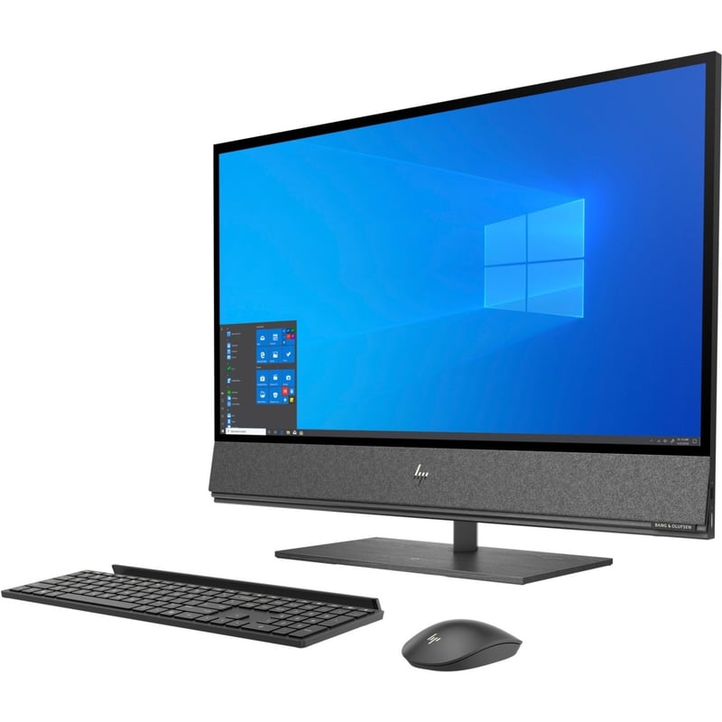HP Envy 32-a1000 32-a1050 All-in-One Computer - Intel Core i7 10th Gen i7-10700 - 32 GB - 1 TB SSD - 31.5" 4K - Desktop - Nightfall Black Aluminum, Dark Ash - Thumbnail 1
