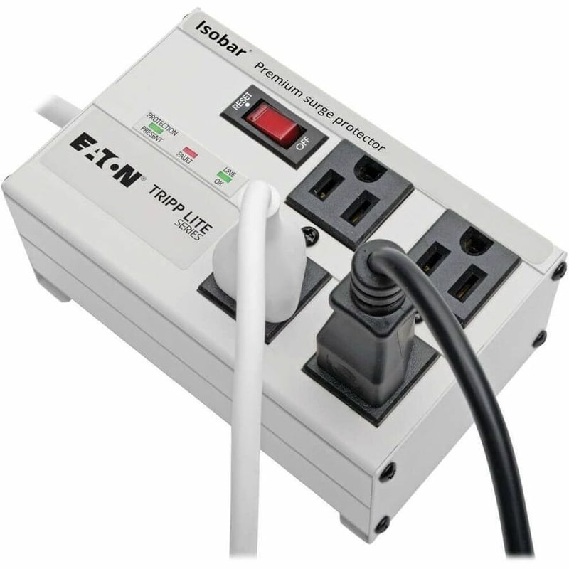 Tripp Lite by Eaton Isobar Ultra Surge 4 outlet 6' Cord Metal Housing 3330 Joules - Thumbnail 5