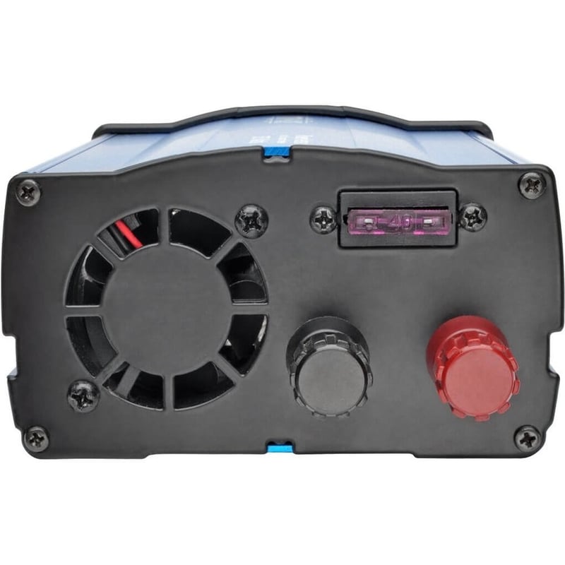 Tripp Lite by Eaton 375W PowerVerter Ultra-Compact Car Inverter with 2 AC Outlets 2 USB Charging Ports and Battery Cables - Thumbnail 2
