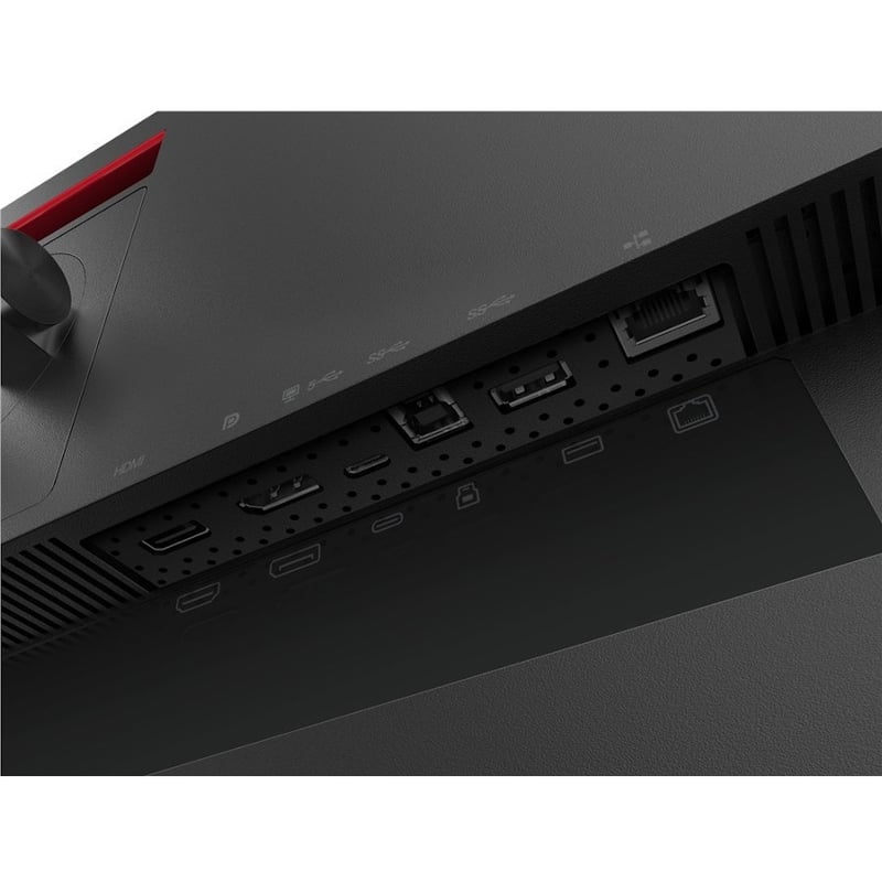 Lenovo ThinkVision P32p-20 32" Class Webcam 4K UHD LCD Monitor - 16:9 - Raven Black - Thumbnail 5