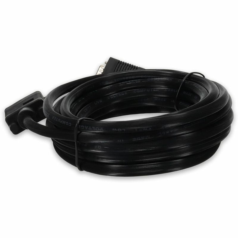 AddOn 5-Pack of 15ft VGA Male to VGA Male Black Cables For Resolution Up to 1920x1200 (WUXGA) - Thumbnail 3