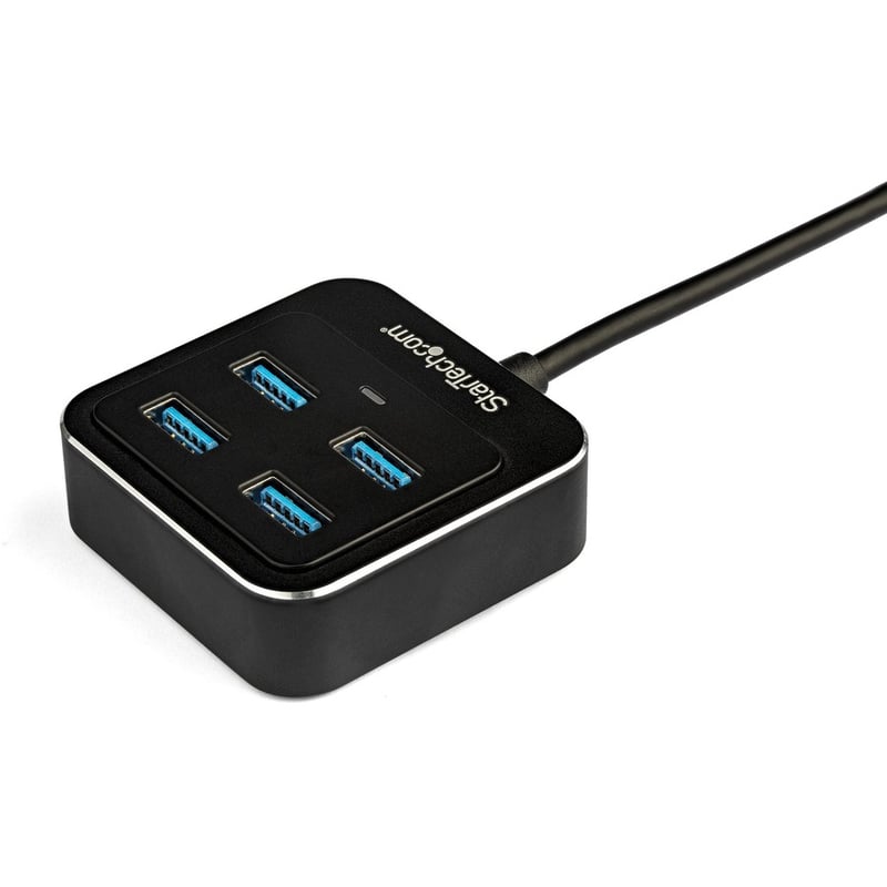 StarTech.com 4 Port USB C Hub - USB-C to 4xUSB-A - 10Gbps USB 3.2 Gen 2 Type-C Hub - USB Bus Powered - Portable/Laptop USB Adapter Hub - Thumbnail 3