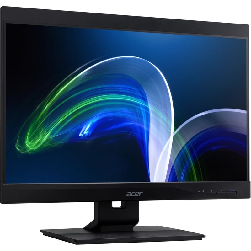 Acer Veriton Z6880G VZ6880G-I71170S1 All-in-One Computer - Intel Core i7 11th Gen i7-11700 Octa-core (8 Core) 2.50 GHz - 16 GB RAM DDR4 SDRAM - 512 GB PCI Express SSD - 23.8" Full HD 1920 x 1080 - Desktop - Black - Thumbnail 4