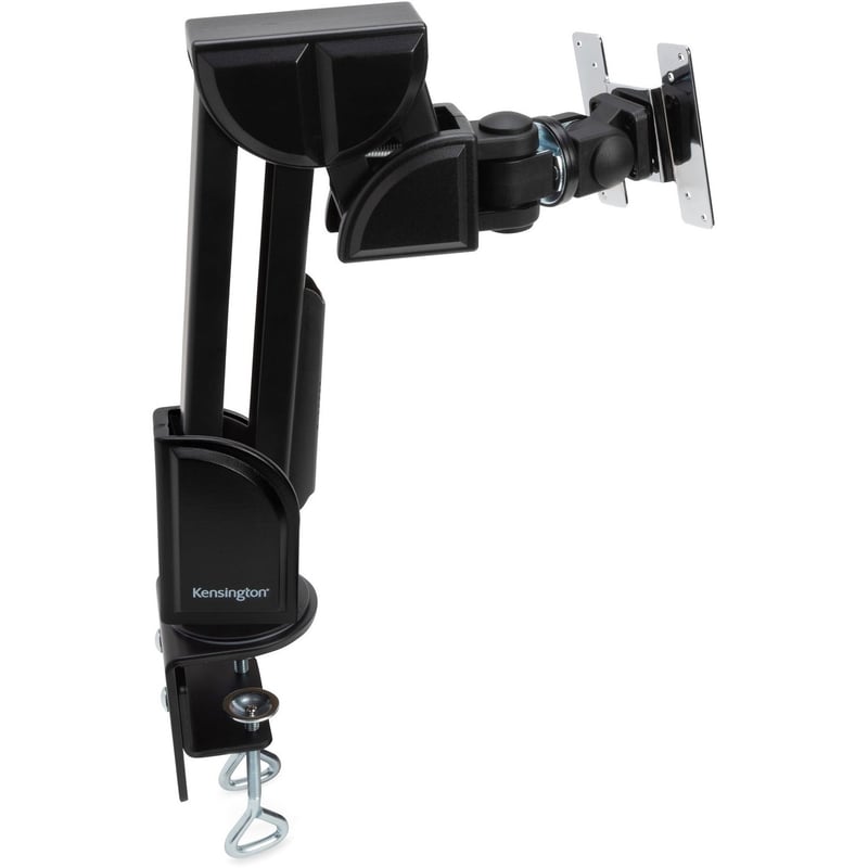 Kensington Mounting Arm for Flat Panel Display - Black - Thumbnail 1