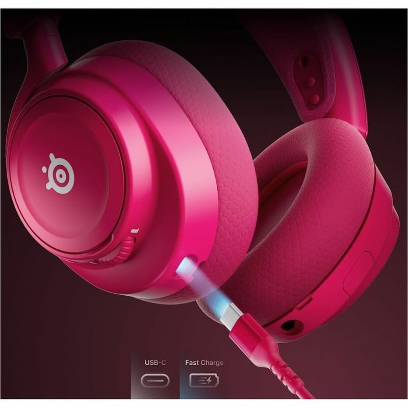 ARCTIS NOVA 7X GEN 2 MAGENTA WIRELESS GAMING HEADSET - Thumbnail 5