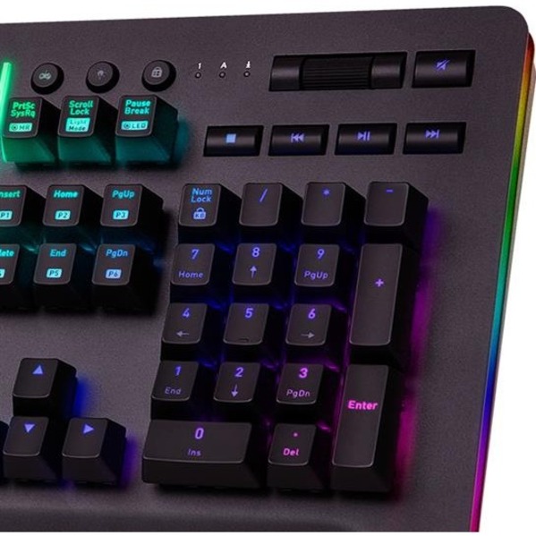 Tt eSPORTS Level 20 RGB Razer Green Gaming Keyboard - Thumbnail 4