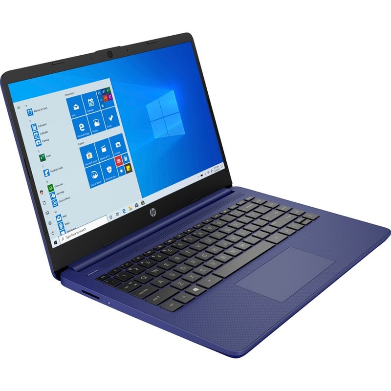 HP 14" Touchscreen Notebook - HD - AMD 3020E - 4 GB - 64 GB Flash Memory - Blue - Thumbnail 2