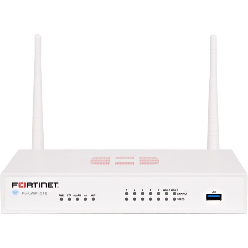 Fortinet FortiWifi FWF-51E Network Security/Firewall Appliance - Thumbnail 4