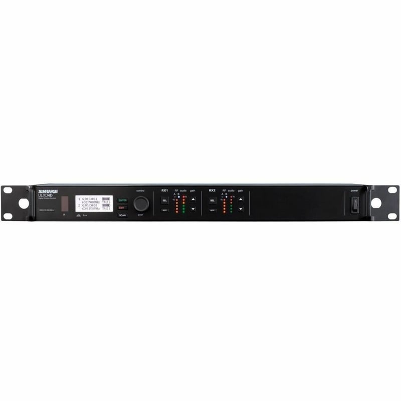 Shure ULXD4D-GV Dual-Channel Digital Wireless Receiver