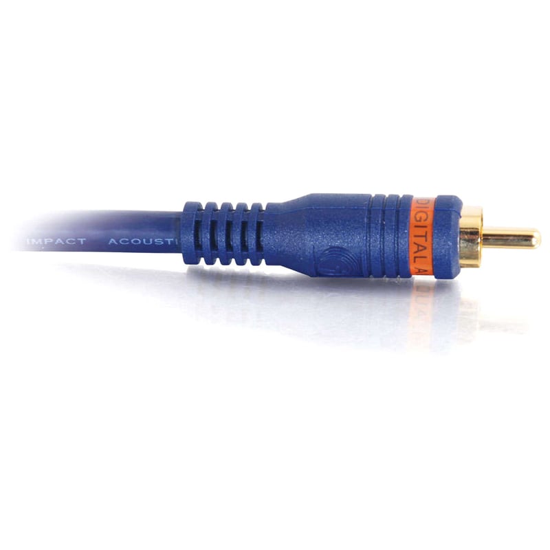 AUDIO COAX CABLE - RCA LEFT CONNECTOR - MALE LEFT GENDER - RCA RIGHT CONNECTOR - Thumbnail 4
