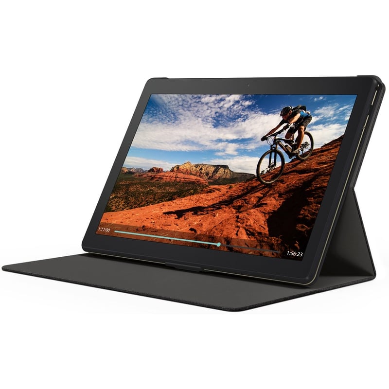 Lenovo Carrying Case (Folio) Lenovo Tab M10 Tablet - Black - Thumbnail 2