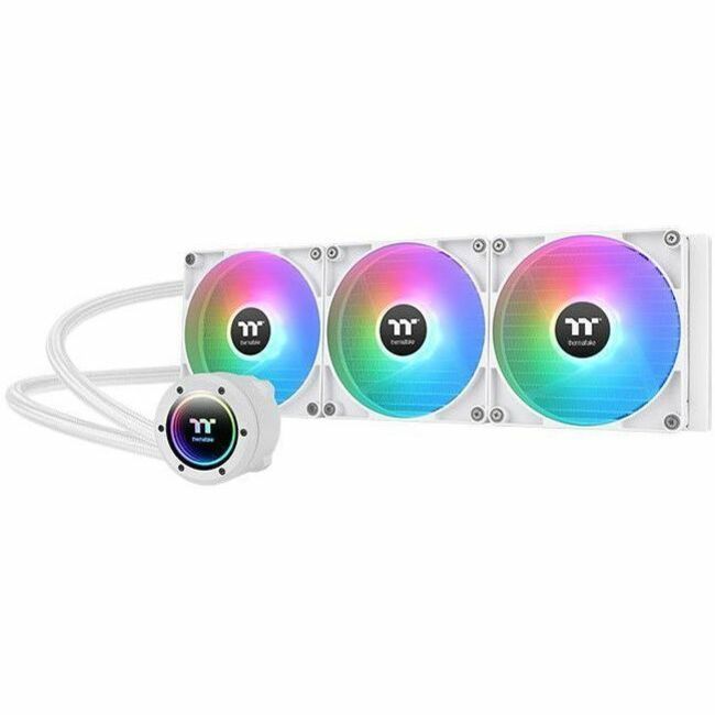 Thermaltake TH420 V2 ARGB Sync All-In-One Liquid Cooler - Snow Edition - Thumbnail 1