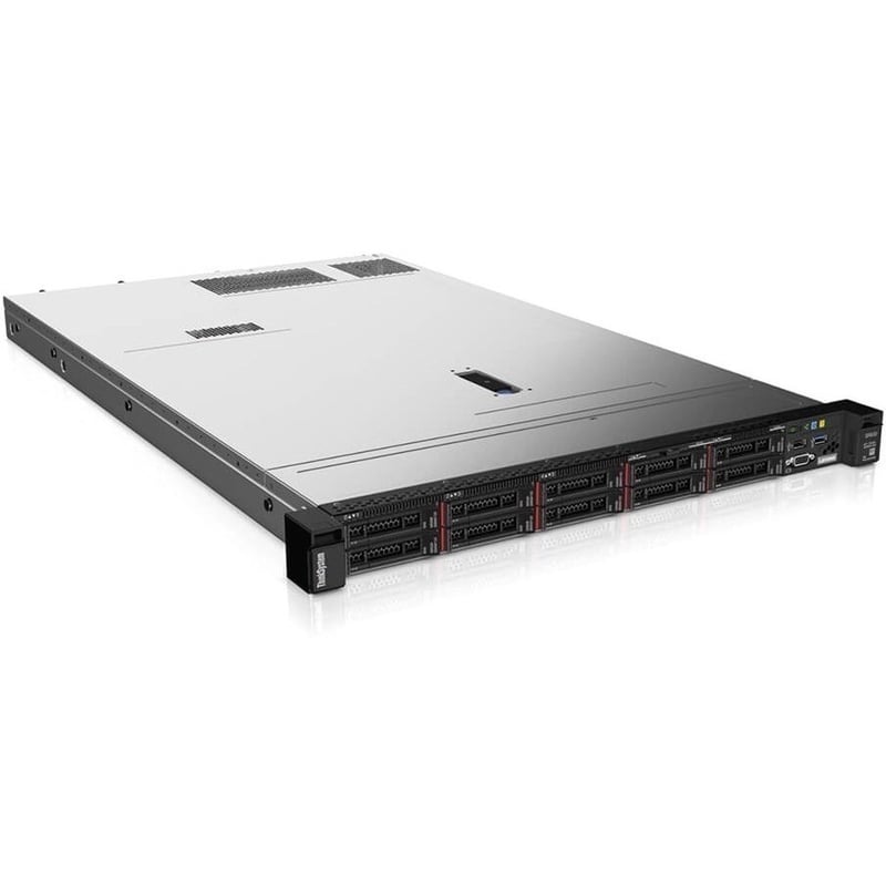 Lenovo ThinkSystem SR630 7X02A0HDNA 1U Rack Server - 1 Xeon Silver 4208 2.10 GHz - 32 GB RAM - Serial ATA, 12Gb/s SAS Controller