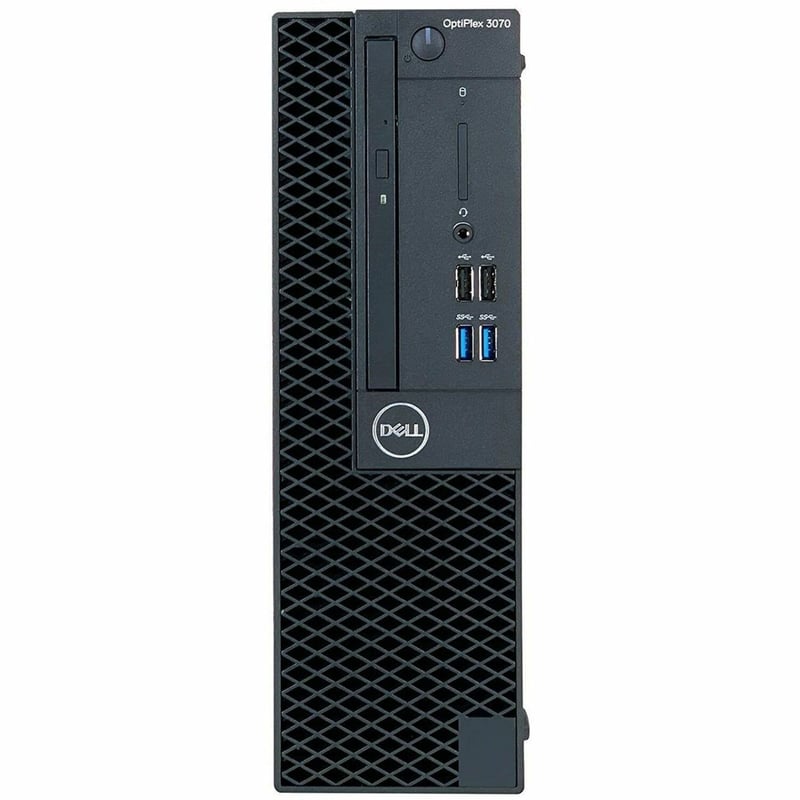 DELL 3070 SFF I5-9500 REFURB 16GB 256SSD W10P6 GR A - Thumbnail 1