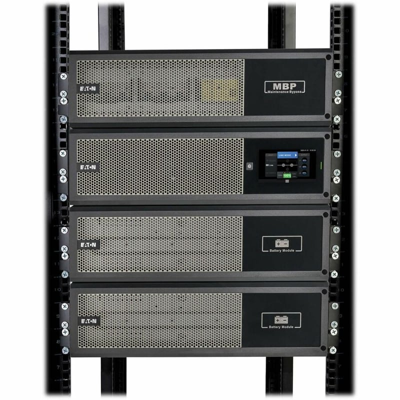 93PX 20000VA 20000W 400V 3PHASE YPASS NETWORK CARD EXTENDED RUN 12U - Thumbnail 2
