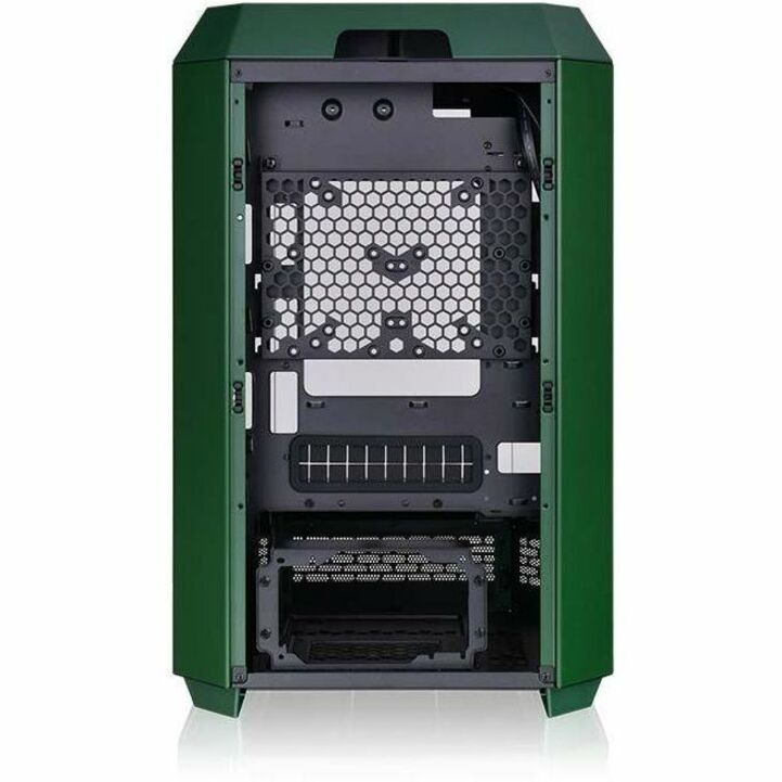 Thermaltake The Tower 300 Racing Green Micro Tower Chassis - Thumbnail 2