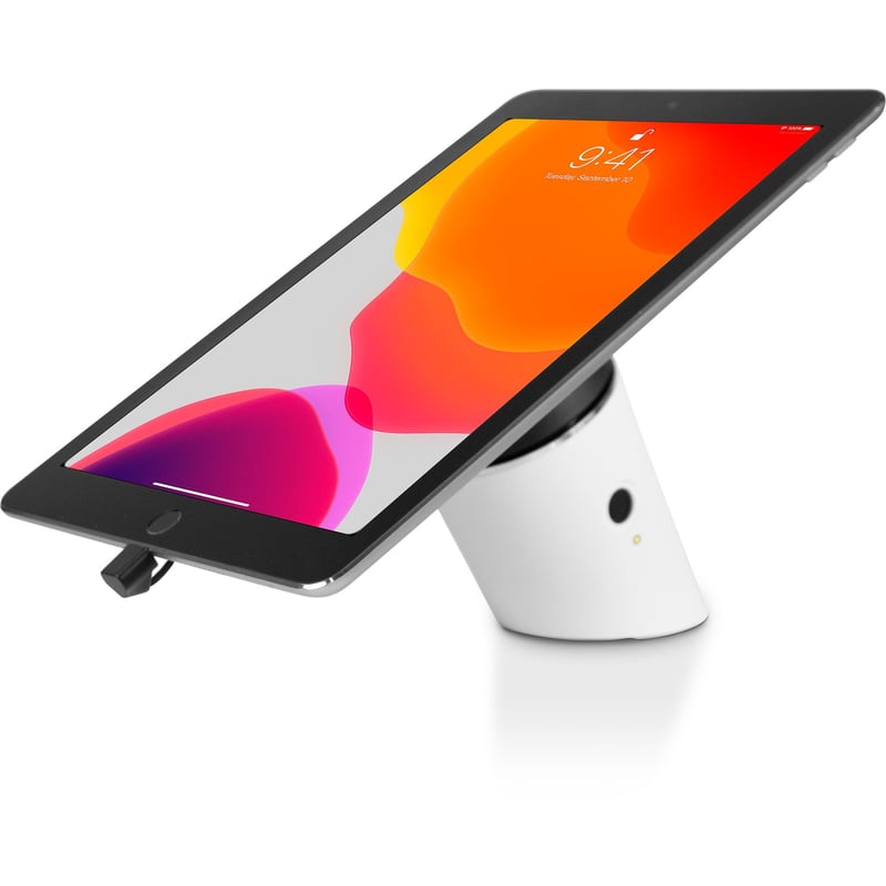 InVue CT101 Desk Mount for Tablet Case - White - Thumbnail 1
