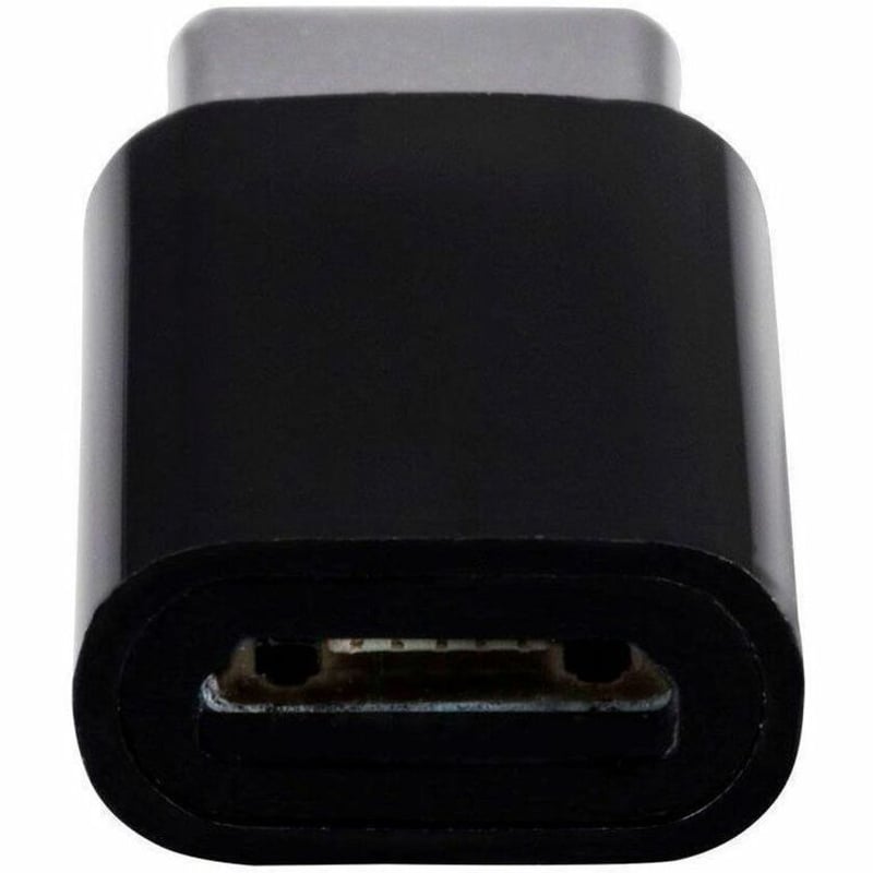 MONOPRICE USB-C MALE TO MICRO B FEMALE ADAPTER_ BLACK - Thumbnail 4