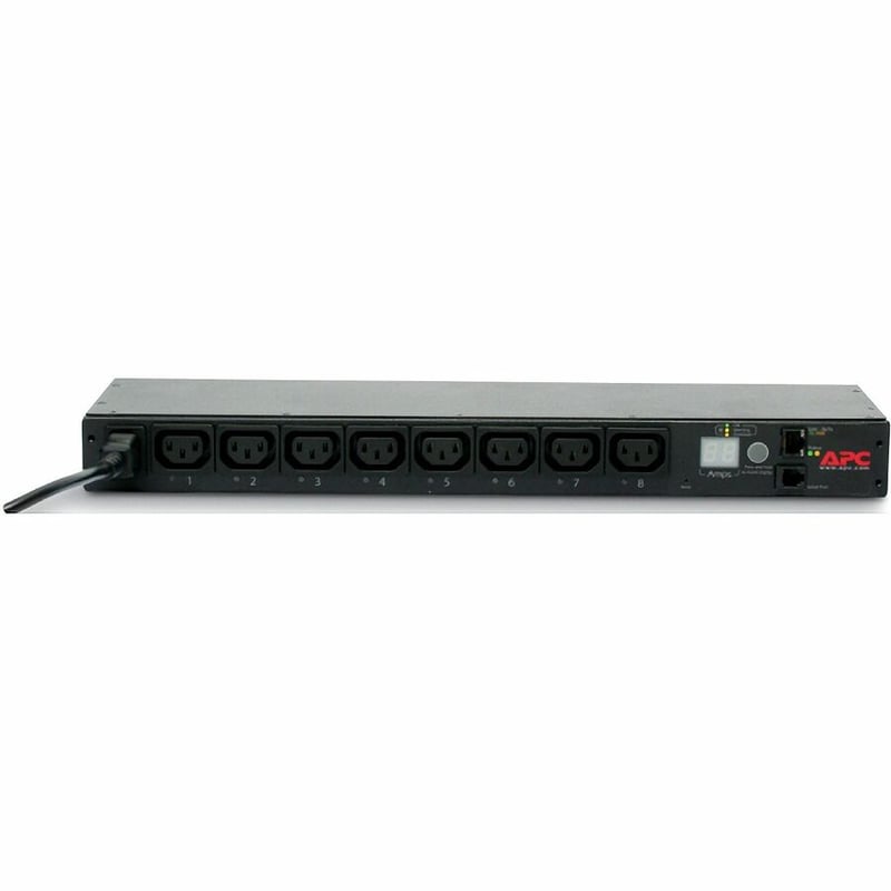 APC by Schneider Electric Rack PDU, Switched, 1U, 12A/208V, 10A/230V, (8)C13 - Thumbnail 2