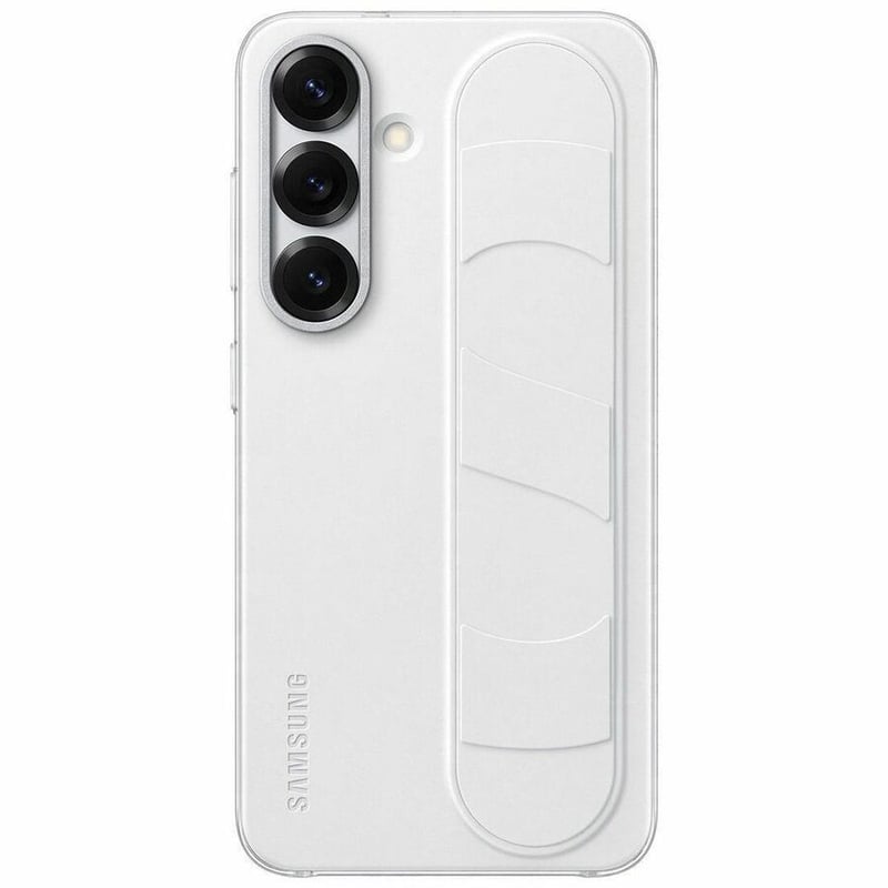 Samsung Galaxy S25 Standing Grip Case, White - Thumbnail 5