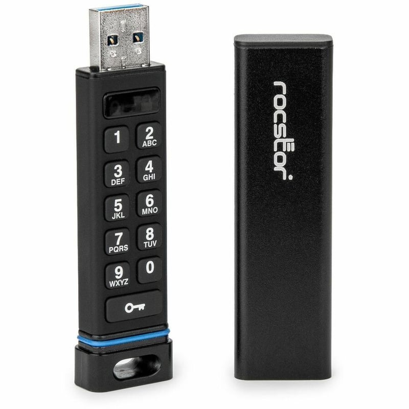 Rocstor DataSecure FX5 256GB Encrypted USB Flash Drive - Thumbnail 2