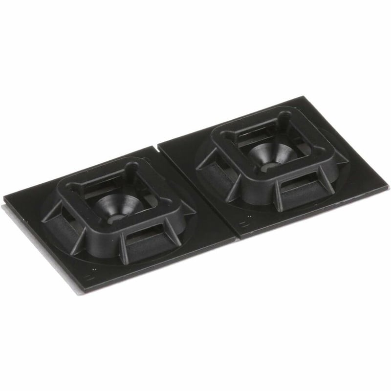 Panduit Super-Grip SGABM25-AV-C300 Super-Grip Mount, Black, High Heat/UV PA6.6, VHB - Thumbnail 2