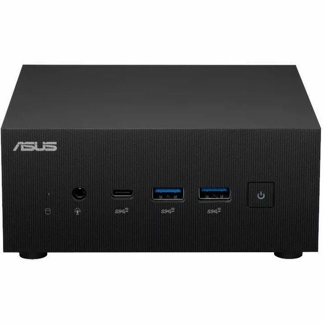 Asus ExpertCenter PN64 PN64-SYS382PX1TH-O Desktop Computer - Intel Core i3 12th Gen i3-1220P - 8 GB - Mini PC - Eco Black - Thumbnail 1
