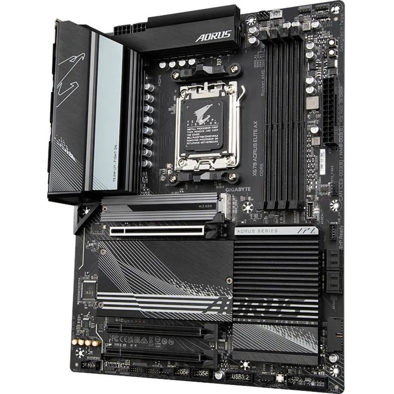 Aorus X670 ELITE AX Gaming Desktop Motherboard - AMD X670 Chipset - Socket AM5 - ATX - Thumbnail 3