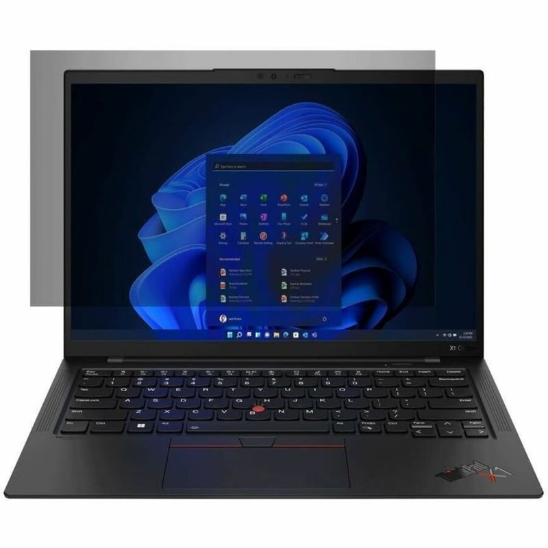 Targus Privacy Screen for Lenovo P14s / Carbon X1 G9 / G10 14-inch Laptop Transparent, Tinted - Thumbnail 1