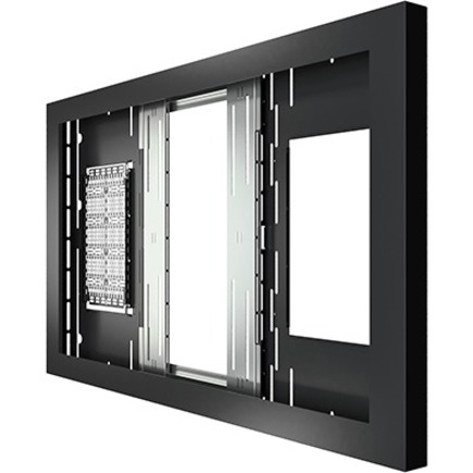 Chief Impact On-Wall Kiosk - Landscape 42" Black - Thumbnail 3