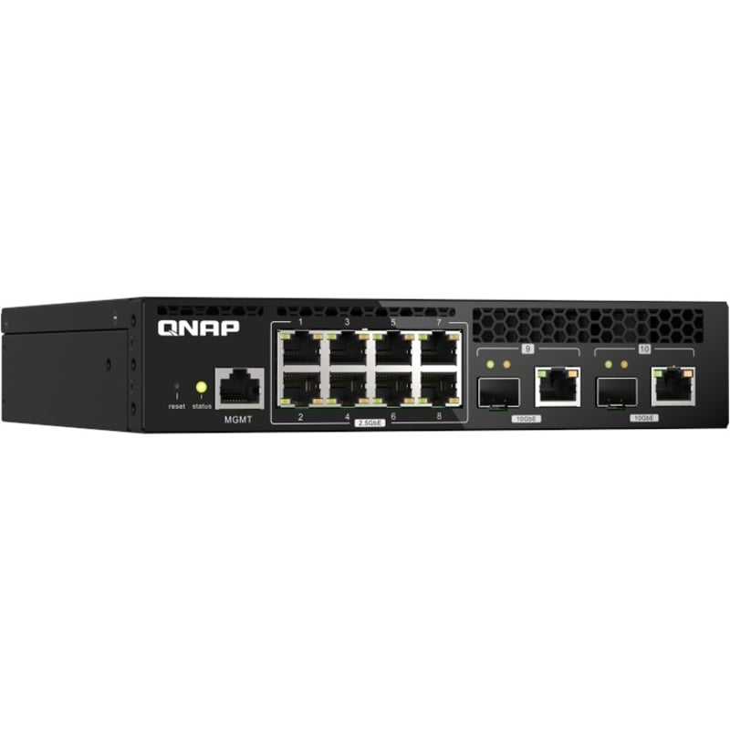 QNAP QSW-M2108R-2C Ethernet Switch - Thumbnail 2