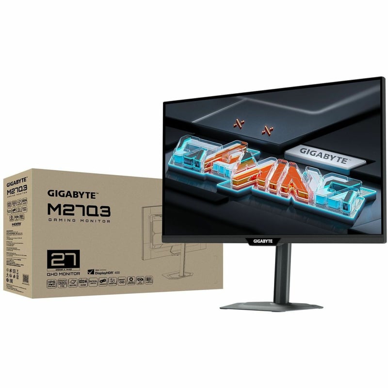GIGABYTE M27Q3 27IN MONITOR 300HZ QHD 2560 X 1440 1MS - Thumbnail 1