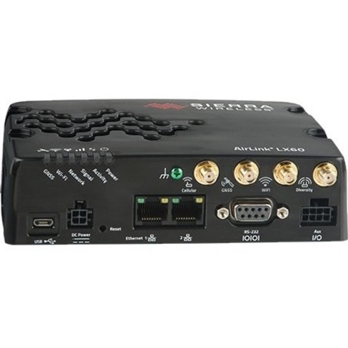 Sierra Wireless AirLink LX60 Wi-Fi 5 IEEE 802.11ac Cellular, Ethernet Modem/Wireless Router - Thumbnail 2