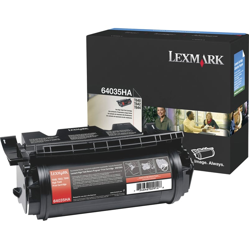 Lexmark Original Toner Cartridge - Thumbnail 1